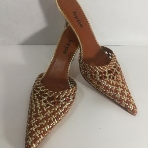 Vero cuoio Hype handcrafted size 9 heels